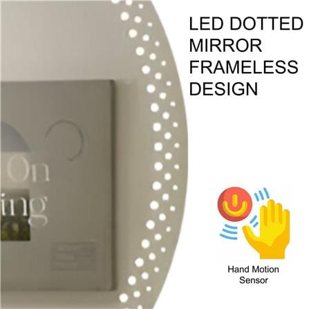 GLOREX LED MIRROR GLC SCM6070NIS-HSLED H60xW70CM