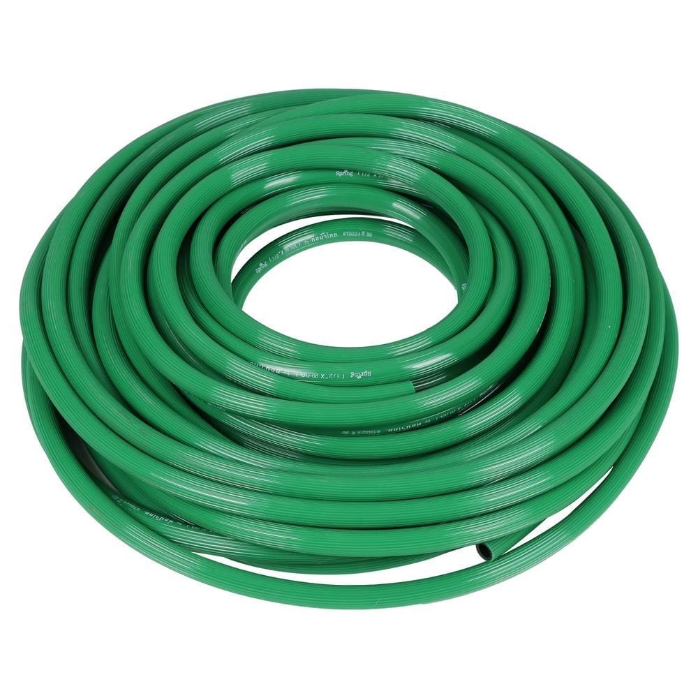 PVC GARDEN HOSE SPRING BY THAI PIPE 1/2IN 10M GREEN [EXCLUSIVE FROM HOMEPRO THAILAND]