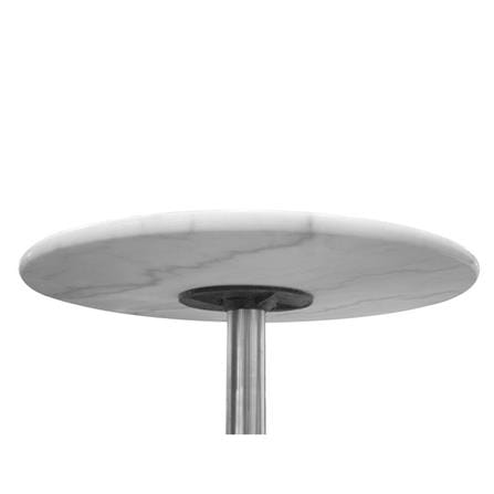 OUTDOOR TABLE WITH ROUND MARBLE TOP SPRING MARBLE MSL WHITE [EXCLUSIVE FROM HOMEPRO THAILAND]