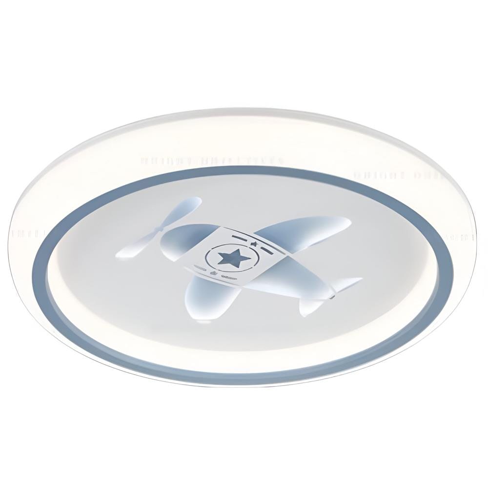 PRE-ORDER BRIGHT OBJECTIVES CEILING LAMP LED 16707/500 3C 120W 50CM WHITE BLUE