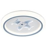 PRE-ORDER BRIGHT OBJECTIVES CEILING LAMP LED 16707/500 3C 120W 50CM WHITE BLUE