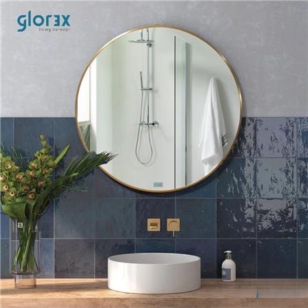 GLOREX ROUND MIRROR GLC RD60A282(GGD) 60CM GOLD