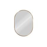 GLOREX OVAL MIRROR GLC 2004A/G 70x50CM GOLD