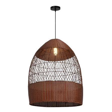 PRE-ORDER BRIGHT OBJECTIVES PENDANT LAMP 14075/600 60CM DARK BROWN