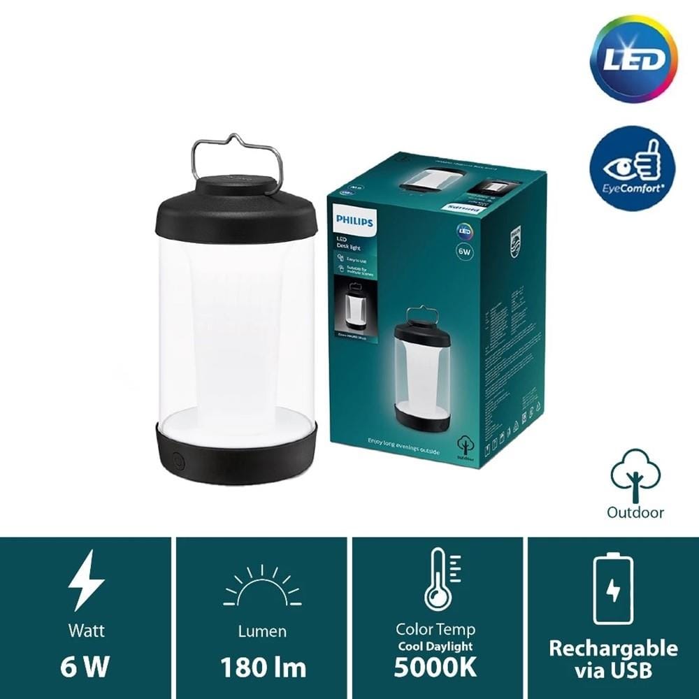 PHILIPS CICERO LANTERN DIMMABLE IP54 6W DSK260