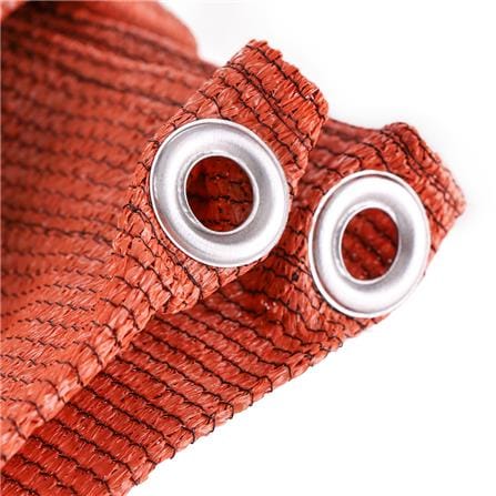 SUNSCREEN NET ARAI BRICK  UV90 2X3M RED