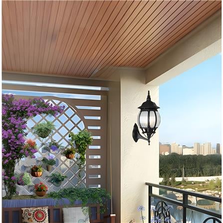 BRIGHT OBJECTIVES WALL OUTDOOR 8802/W 505MM E27 BLACK