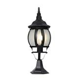 PRE-ORDER BRIGHT OBJECTIVES GATE LAMP 8802/S 545MM E27 BLACK