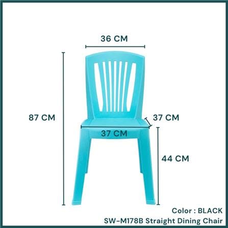SWI M178B DINING CHAIR BLACK