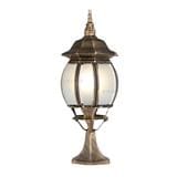 PRE-ORDER BRIGHT OBJECTIVES GATE LAMP 8802/S 545MM E27 ANTIQUE BRASS