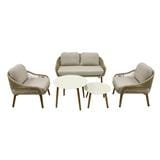 4-SEAT PATIO CONVERSATION SET BENETTA BENEDICT BEIGE [EXCLUSIVE FROM HOMEPRO THAILAND]