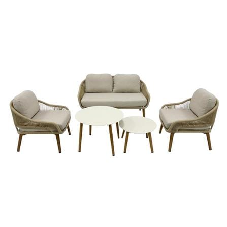 4-SEAT PATIO CONVERSATION SET BENETTA BENEDICT BEIGE [EXCLUSIVE FROM HOMEPRO THAILAND]