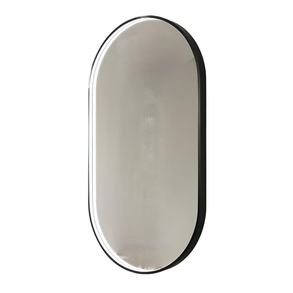 GLOREX LED MIRROR PL5090A402-HSLED-BK 90x50CM
