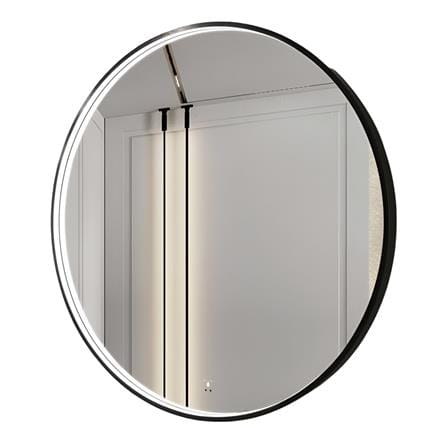 GLOREX LED MIRROR RD70A402-HSLED-BK 70CM
