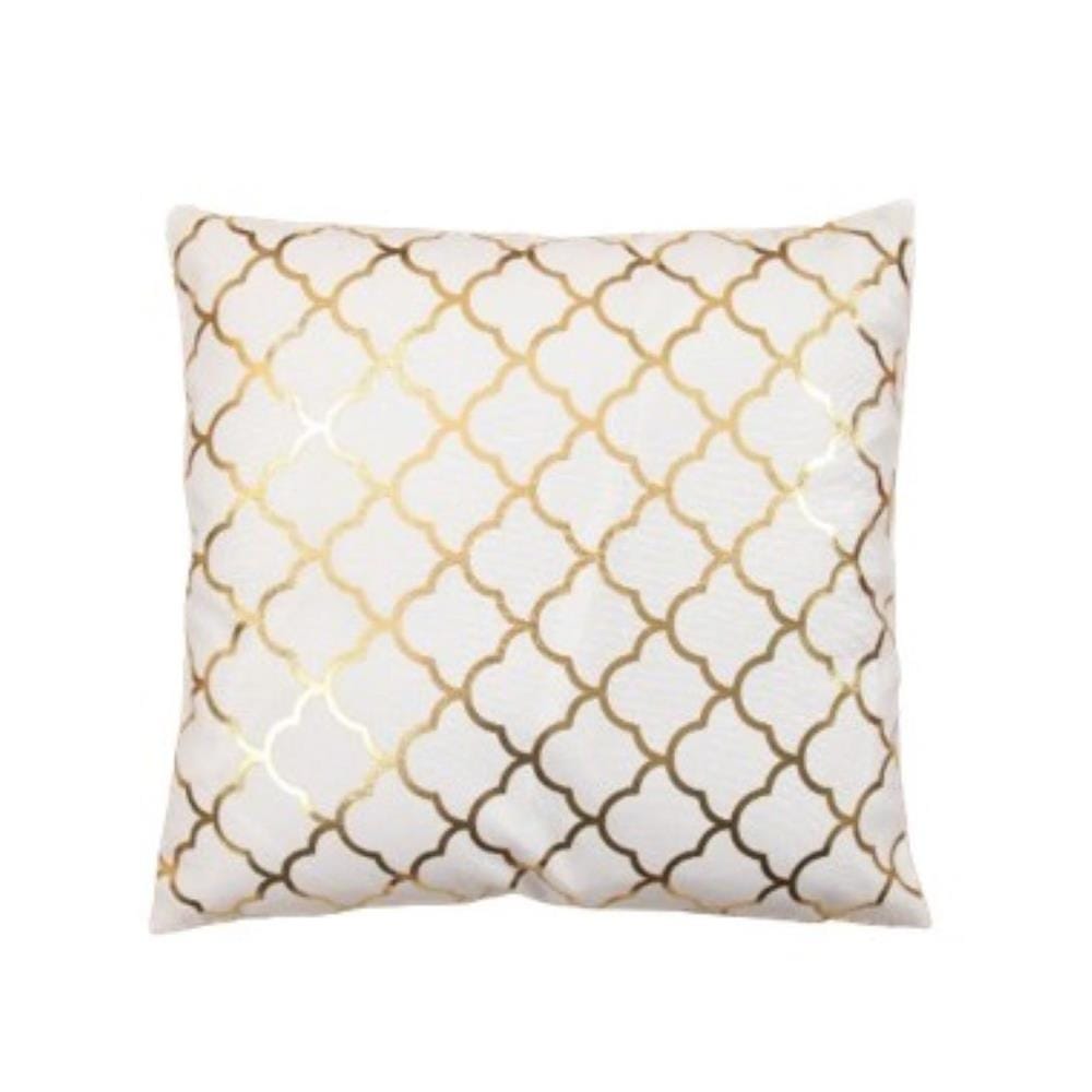 WINPLUS CUSHION PEARL 18X18 WHITE