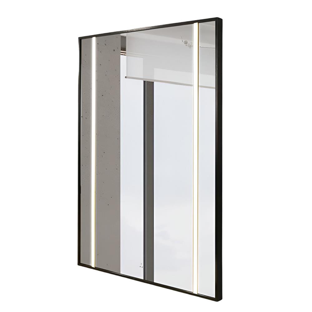GLOREX LED MIRROR SR7090A281-HSLED-BK 90x70CM
