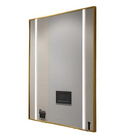 GLOREX LED MIRROR SR7090A281-HSLED-GD 90x70CM