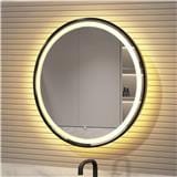 GLOREX LED MIRROR RD60A281IS-HSLED-BK 60CM