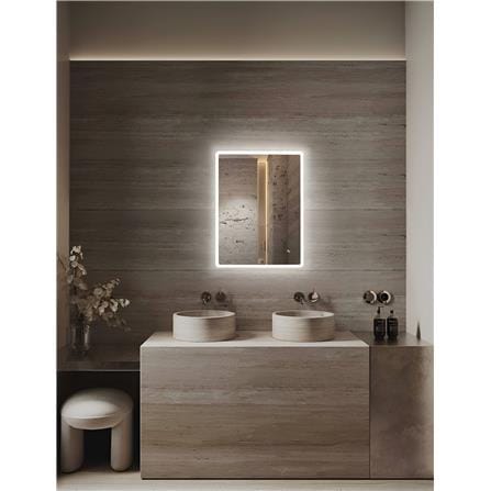 GLOREX LED MIRROR RRM6080NOS-HSLED 80x60CM