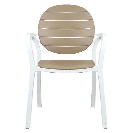 PLASTIC CHAIR SPRING VINEKO LIGHT BROWN [EXCLUSIVE FROM HOMEPRO THAILAND]