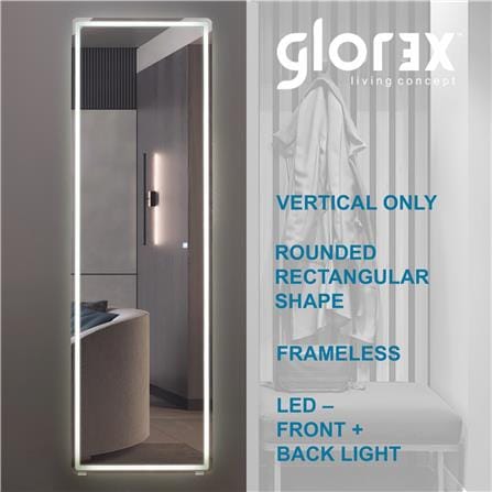 GLOREX LED LONG MIRROR 3002N-LED 160x50CM