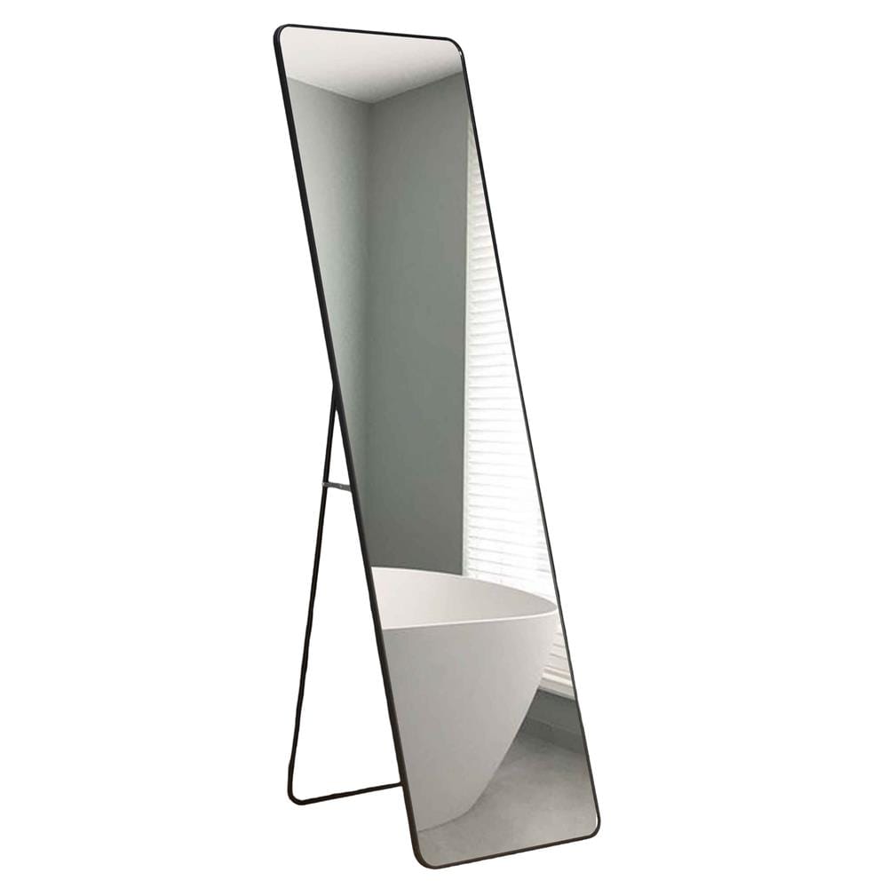 GLOREX FLOOR-WALL MIRROR 5003 160X50CM BLACK