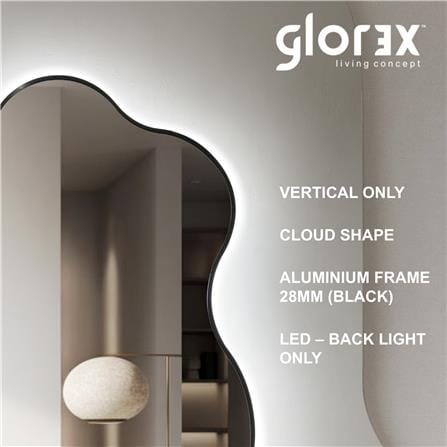 GLOREX LED MIRROR CD7090A/B-LED 90X70CM
