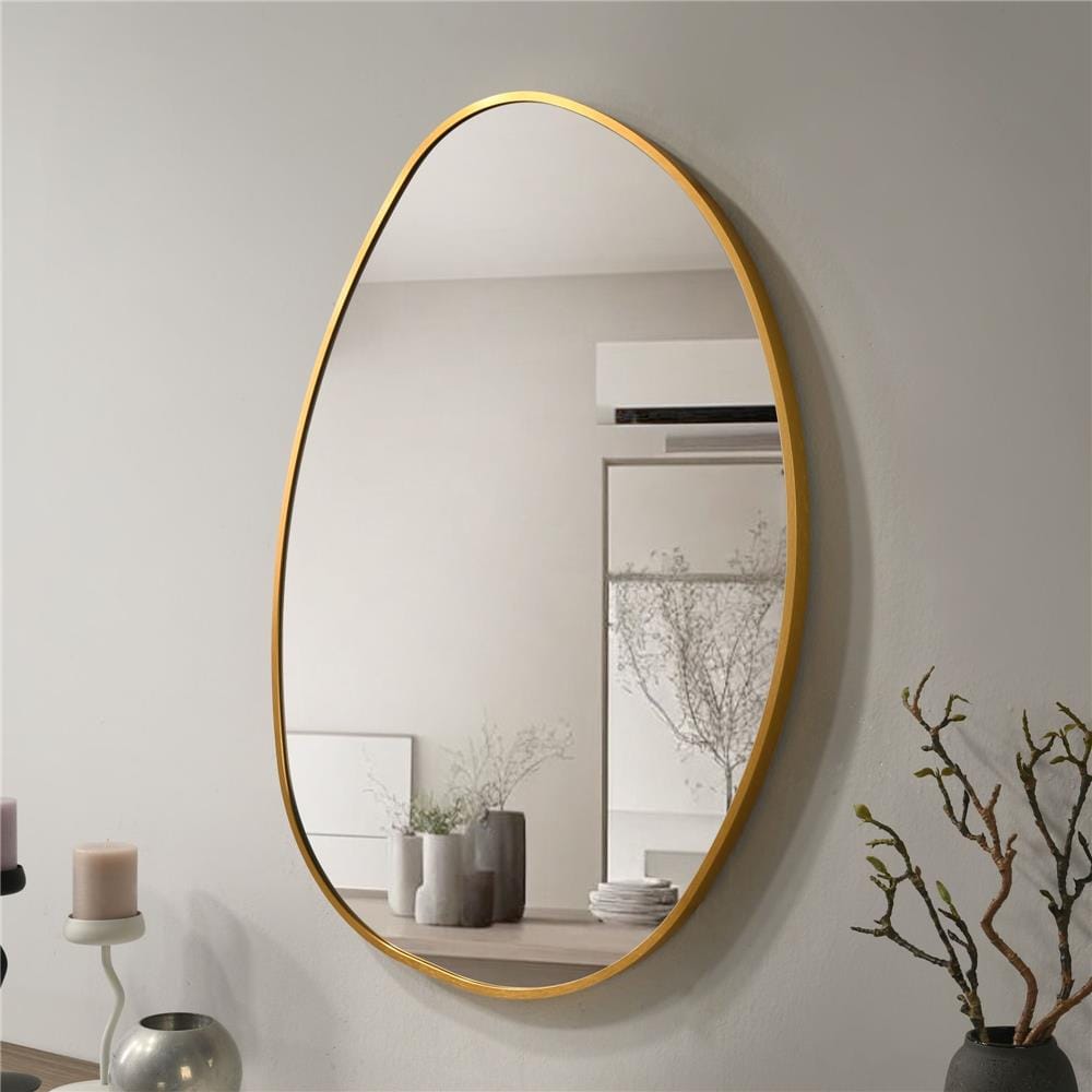 GLOREX MIRROR PB7090A/G 90x70CM GOLD