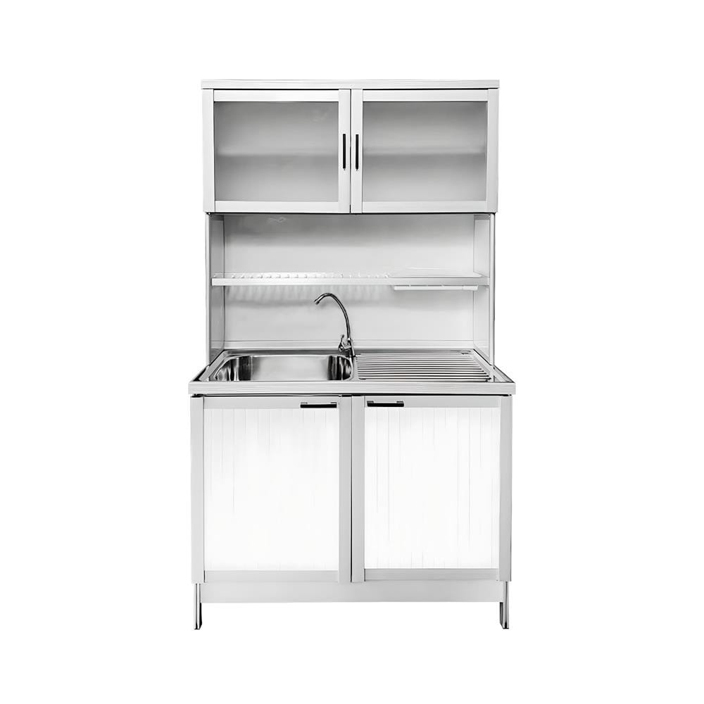 FREESTANDING KITCHEN SINK CABINET CABIN SIENA 100CM WHITE [EXCLUSIVE FROM HOMEPRO THAILAND]