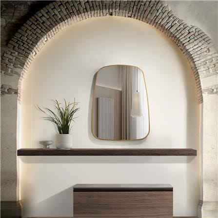 GLOREX MIRROR RT6080A/G 80x60CM GOLD