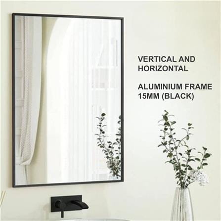 MOYA MIRROR 1002A/B 60X45CM BLACK