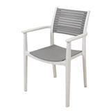 PLASTIC CHAIR SPRING VENITA GREY/WHITE [EXCLUSIVE FROM HOMEPRO THAILAND]