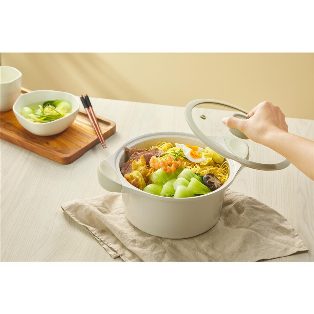 INOCHI OMI SIMPLE MARBLE POT 24CM