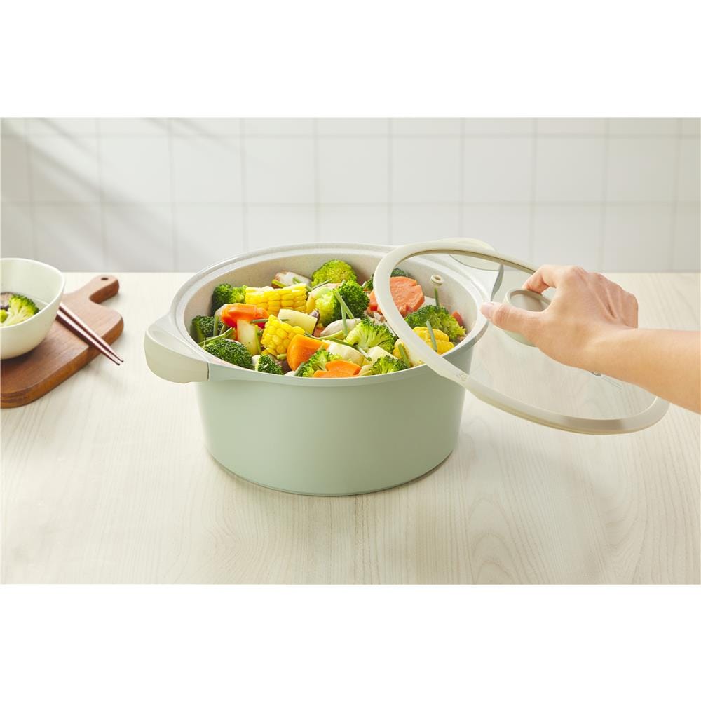 INNOCHI OMI SIMPLE MARBLE POT 20CM
