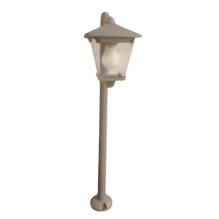 YETPLUS BOLLARD BL3305 H80 E27 STONE GREY
