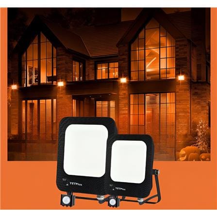 YETPLUS ECO LED FLOODLIGHT JD6127 50W SENSOR 3000K (WARM WHITE)