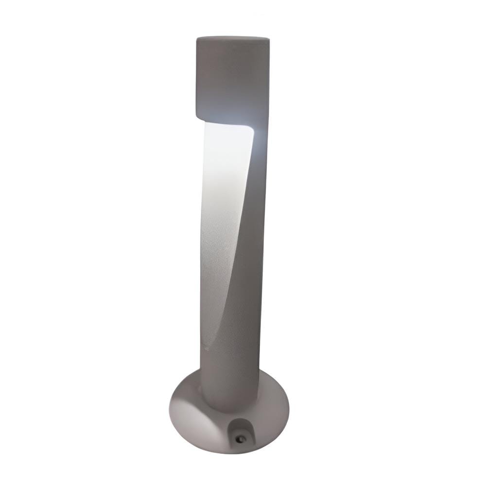 YETPLUS BOLLARD BL3318 H350 12W 3000K (WARM WHITE) STONE GREY
