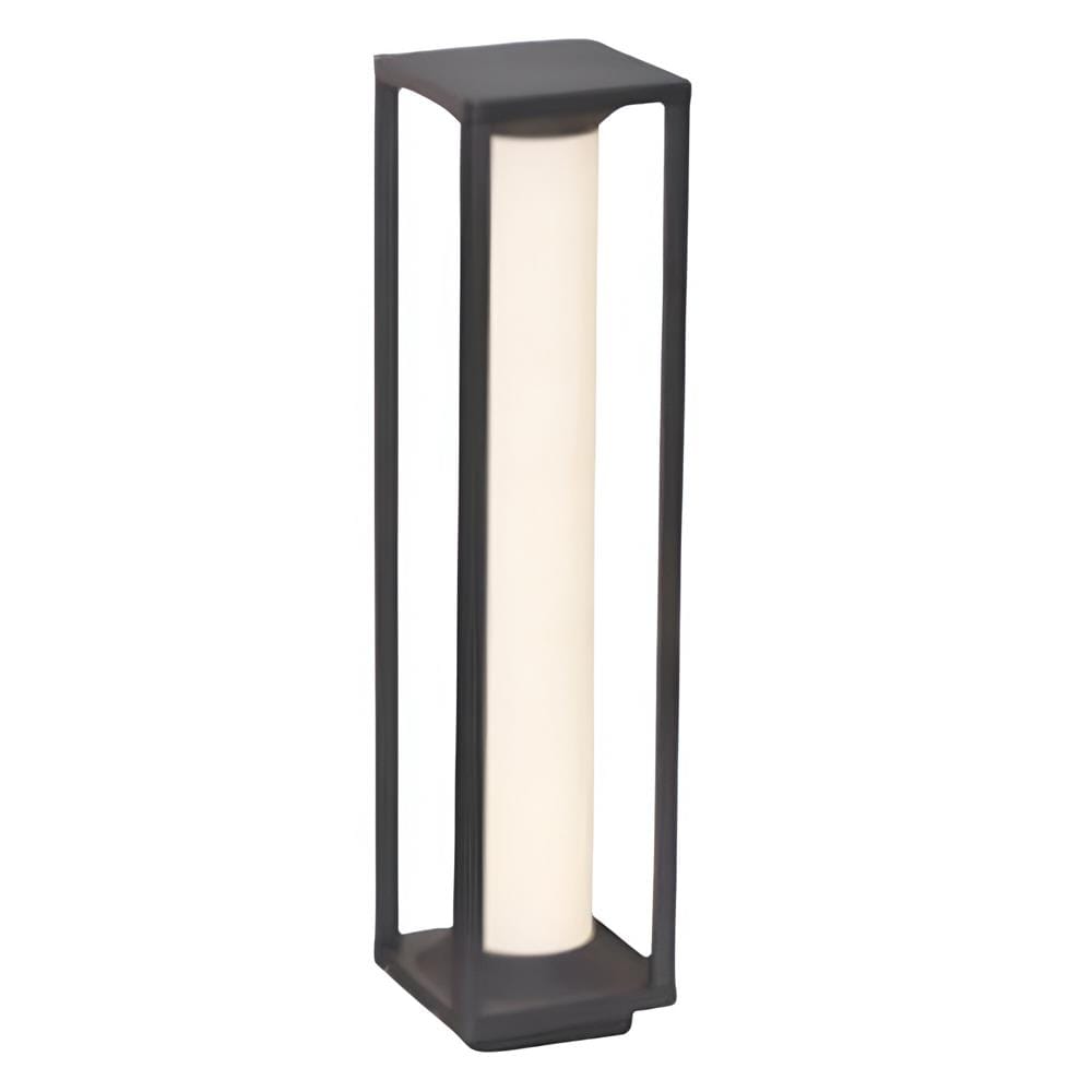 YETPLUS BOLLARD BL3311 H60 24W 3000K (WARM WHITE) STONE GREY 60CM
