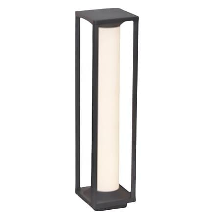 YETPLUS BOLLARD BL3311 H60 24W 3000K (WARM WHITE) STONE GREY 60CM