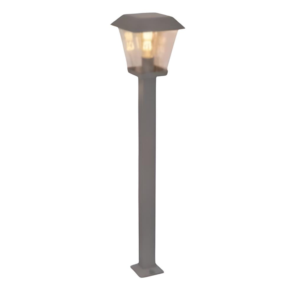 YETPLUS BOLLARD BL3314 H80 E27 STONE GREY 80CM