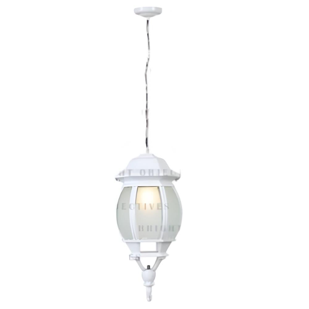 BRIGHT OBJECTIVES PENDANT OUTDOOR LAMP 8804/P 900MM E27 WHITE
