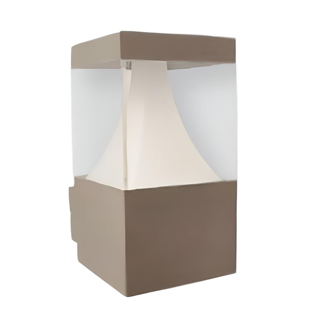 YETPLUS LAWN LAMP W3299-1 1X12W STONE GREY