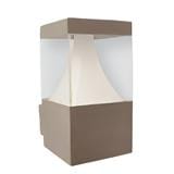 YETPLUS LAWN LAMP W3299-1 1X12W STONE GREY