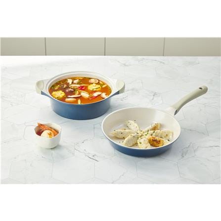 INOCHI OMI SIMPLE MARBLE FRYING PAN 28CM