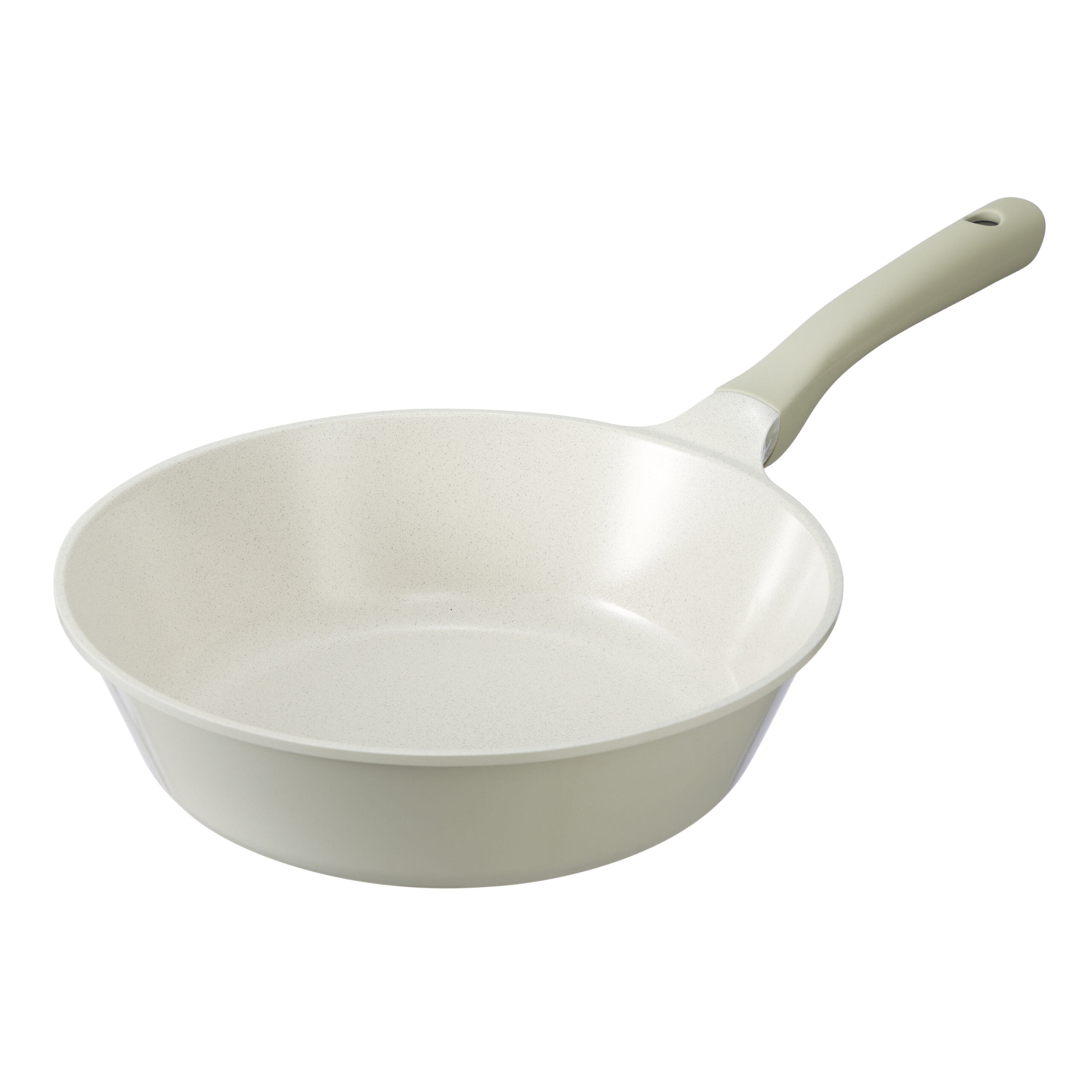 INOCHI OMI SIMPLE MARBLE DEEP FRYING PAN 28CM