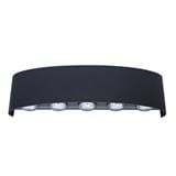 YETPLUS WALL OUTDOOR W7000-10 2x5W WARM WHITE (3000K) GLITTERING BLACK