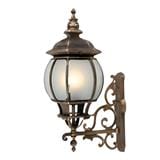 PRE-ORDER BRIGHT OBJECTIVES WALL OUTDOOR 8803/W 735MM E27 ANTIQUE BRASS