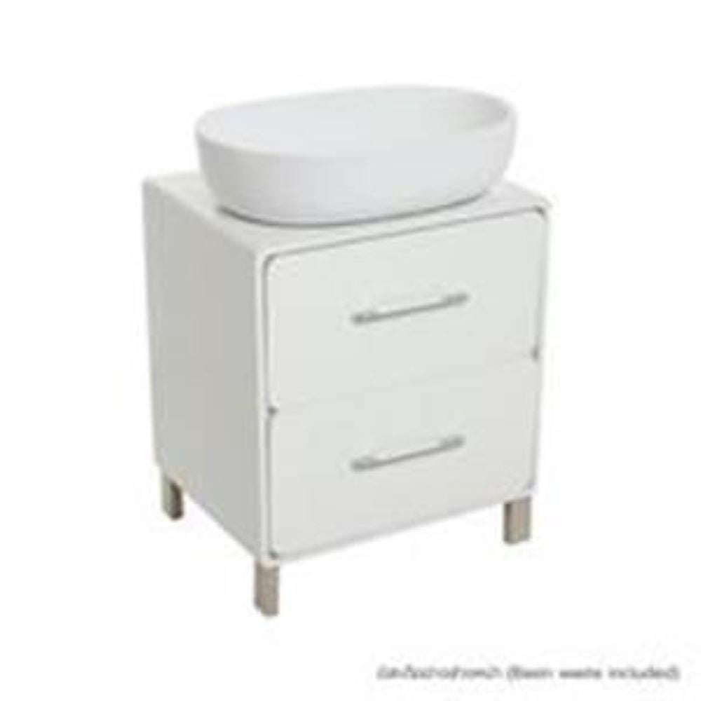 VANITY WASHBASIN WITH CABINET MOYA VC-1322 WHITE