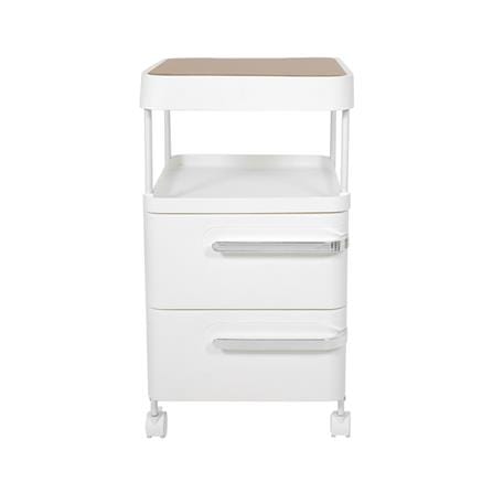2-TIER DRAWER UNIT WITH 1 OPEN SHELF STACKO BOLLY 32X36.2X58CM WHITE [EXCLUSIVE FROM HOMEPRO THAILAND]