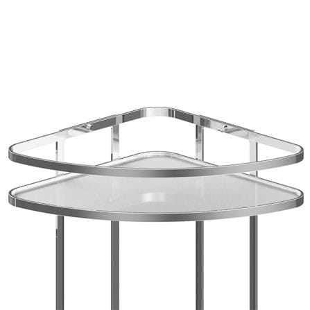 2-TIER CORNER GLASS SHELF MOYA NXT-BK-006DPH [EXCLUSIVE FROM HOMEPRO THAILAND]